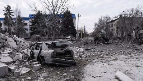 Ουκρανία ερείπια