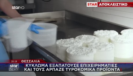 Κύκλωμα Θεσσαλία: Εξαπατούσαν Επιχειρήσεις Με Τυροκομικά