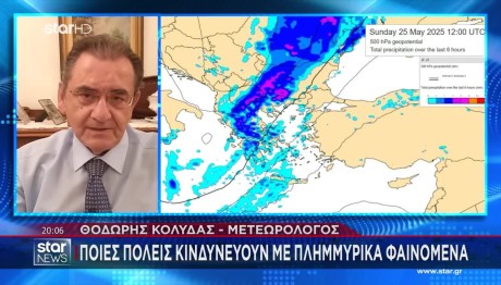 Καιρός: Μετά Τα 40αρια... Κυριακή Με Καταιγίδες