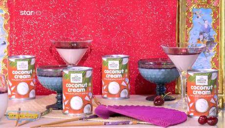 Πανακότα Με Κρέμα Καρύδας