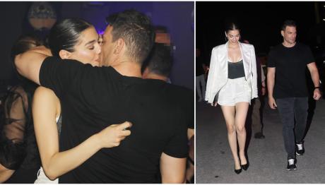 Νικολαΐδη - Φιντιρίκος: Το καυτό φιλί κι οι αγκαλιές σε βραδινή έξοδο