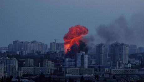 έκρηξη στο Κίεβο μετά από πλήγμα της Ρωσίας