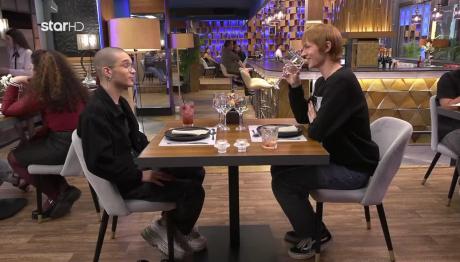 First Dates: Το ρομαντικό ραντεβού του Βαγγέλη και του Άντυ!