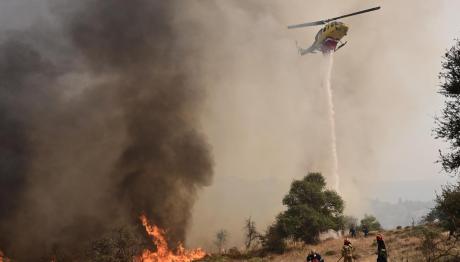 Φωτιά Τώρα Στη Μεσσηνία - Σηκώθηκαν Ελικόπτερα