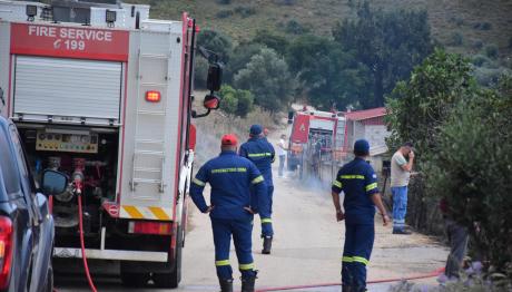 Φωτιά τώρα στη Λέσβο - Μήνυμα από το 122