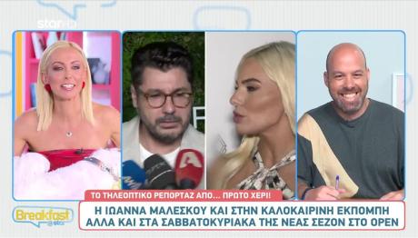 Ιωάννα Μαλέσκου: Επιστρέφει Στην Τηλεόραση!