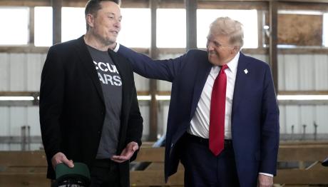 Μασκ και Τραμπ