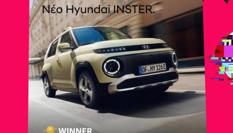 Hyundai INSTER: Πρωταγωνιστεί στον θεσμό Mad Video Music Awards