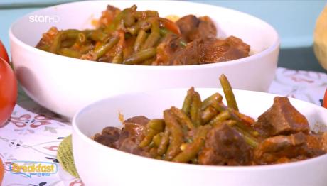 Η Πιο Νόστιμη Συνταγή: Μοσχαράκι Με Φασολάκια Στην Κατσαρόλα