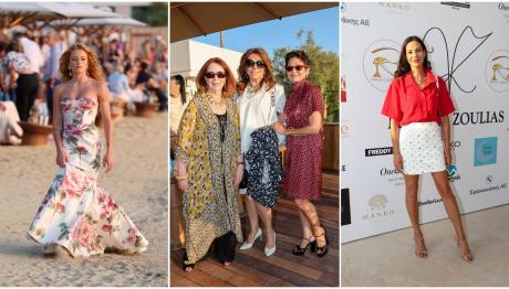 Λαμπερές εμφανίσεις στο fashion show του Βασίλη Ζούλια