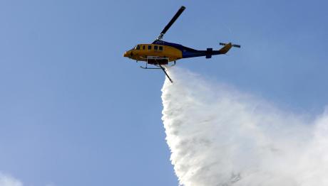 Φωτιά τώρα στο Κορωπί - Δεν απειλεί σπίτια