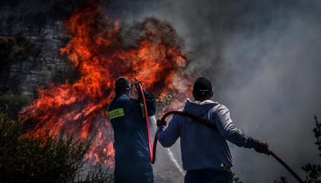 Φωτιά Τώρα Στη Χίο - Μήνυμα 112 Για Εκκένωση 3 Περιοχών