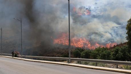 Φωτιά Χίος: Μεγάλη Αναζωπύρωση Στο Βουνό Προβατά