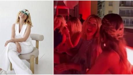 Μαρία Ηλιάκη: Τα κεράκια στην τούρτα & το «Happy Birthday» από τη Ζόζεφιν