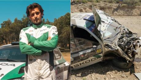 Γιώργος Αμούτζας: Τροχαίο Aτύχημα Στο Ράλλυ Ακρόπολις