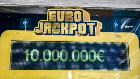 Κλήρωση Eurojackpot 1/7