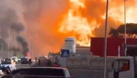 Ισχυρή Έκρηξη Σε Βενζινάδικο Στη Ρώμη - Πολλοί Τραυματίες