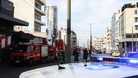 Πυρκαγιά σε διαμέρισμα στο κέντρο της Αθήνας