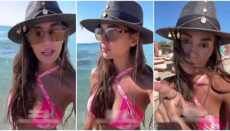 Ρία Ελληνίδου: Εντυπωσιακή εμφάνιση στην παραλία με boho - western vibes!