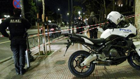 αποκλεισμός δρόμου από ΕΛΑΣ