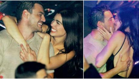 Μελίνα Νικολαΐδη- Δημήτρης Φιντιρίκος: Αγκαλιές και φιλιά σε βραδινή έξοδο
