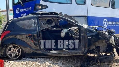 Πάτρα: Σύγκρουση Προαστιακού Με Αυτοκίνητο