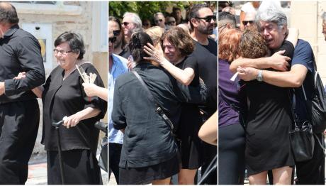 Κηδεία Γεράσιμου Μιχελή: Ράκος η μητέρα του- Σπάραξαν Σχίζα & Μπερικόπουλος