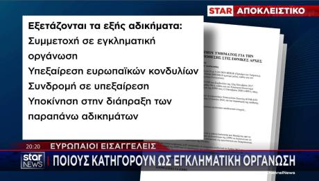 ΟΠΕΚΕΠΕ δικογραφία για εγκληματική οργάνωση