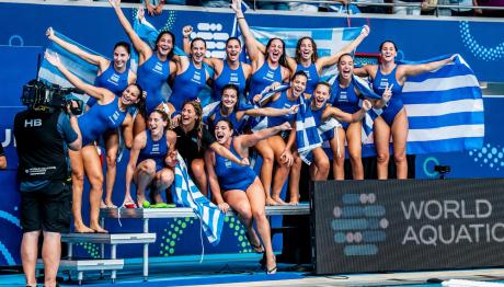 Πρωταθλήτρια Κόσμου Η Εθνική Πόλο Γυναικών