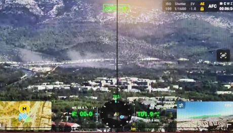 Φωτιά Ζωγράφου: Ο Ρόλος Των Drones Στην Οριοθέτησή Της