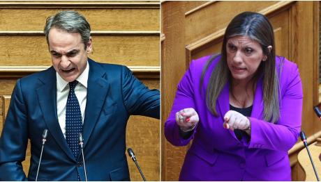 Βουλή: Άγριος Καβγάς Μητσοτάκη - Κωνσταντοπούλου