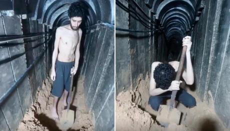 Γάζα: Σοκ Με Βίντεο Ομήρου Που Σκάβει Τον Τάφο Του