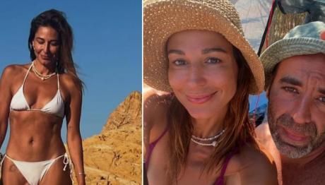 Παπουτσάκη: Κορμάρα, Μαυρισμένη Και Με Τέλειο Λευκό Μπικίνι!