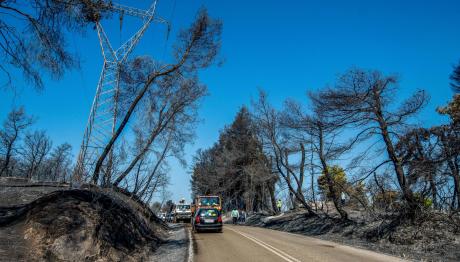 Περιορίστηκε Η Αναζωπύρωση Της Φωτιάς Στο Χελιδόνι