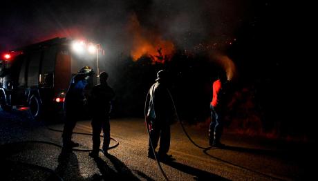 Φωτιά Στη Στάμνα Αιτωλοακαρνανίας