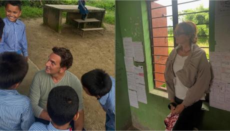 Νίκος Ψαρράς: Ταξίδι Στο Νεπάλ Με Τη Σύζυγό Του