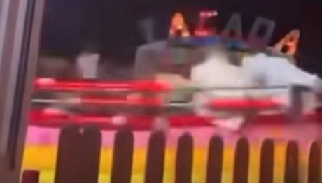 Ρόδος: Σοκαριστικό Βίντεο Από Σοβαρό Ατύχημα Σε Λούνα Παρκ