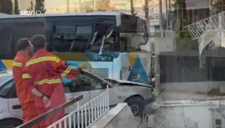 Παπάγου: Λεωφορείο Μπήκε Σε Διαμέρισμα Πρώτου Ορόφου