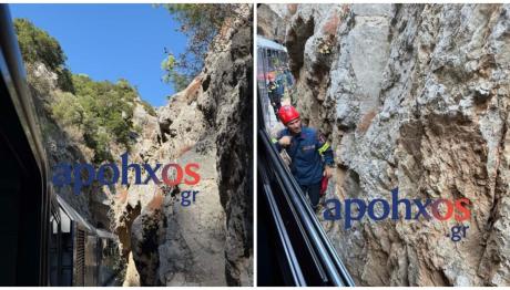 Οδοντωτός: Καρέ Καρέ Η Επιχείρηση Απεγκλωβισμού 38 Επιβατών