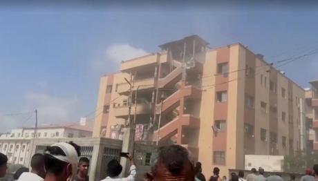 Γάζα: Το Ισραήλ Βομβάρδισε Νοσοκομείο