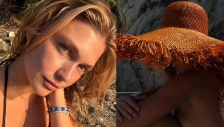 Κλέλια Ανδριολάτου: Οι τόπλες φωτογραφίες πάνω σε σκάφος