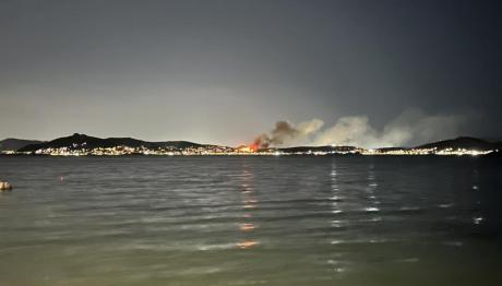 Φωτιά Στη Σαλαμίνα, Στην Περιοχή Βρωμοπούσι - Εστάλη 112