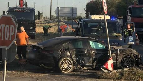 Θέρμη Τροχαίο: Η 45χρονη Οδηγούσε Μεθυσμένη Την Porsche