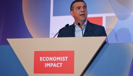 Αλέξης Τσίπρας συνέδριο Economist Θεσσαλονίκη