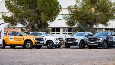 Ford Ranger Plug-In Hybrid: Πλοηγεί το Ιστορικό Ράλυ Ακρόπολις