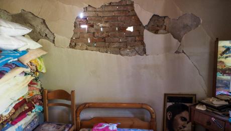 ζημιές από σεισμό στην Εύβοια