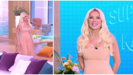 Κατερίνα Καινούργιου: H εμφάνιση στην πρεμιέρα και η ατάκα Κωνσταντινίδη