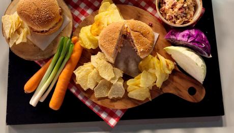 Συνταγή Για Burger Κοτόπουλου Με coleslaw