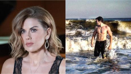 Μανωλίδου: Με Τον Γιο Της Στα Εγκαίνια Της Αrt Athina