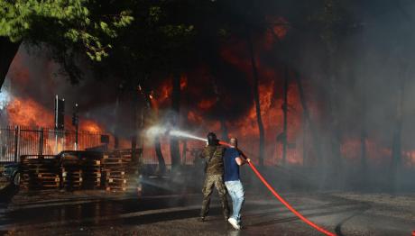 Φωτιά Τώρα Στις Αχαρνές - Μήνυμα Από Το 112 Για Καπνό